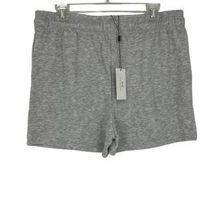 NWT HALSTON STUDIO women’s casual shorts,work out, size LARGE, gray